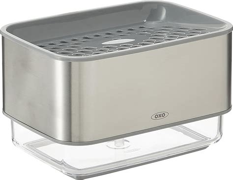 stainless steel cabinet drawer sponge holder|Amazon.com: Drawer Sponge Holder.